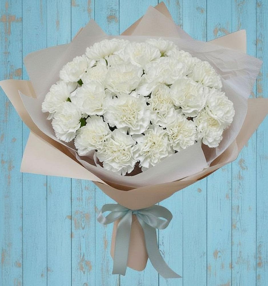 Букет цветов из: Гвоздики в Грабово