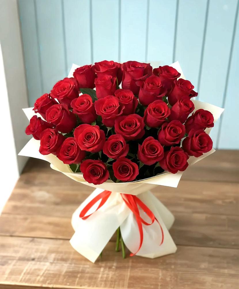 Букет 29 Красных роз в Грабово