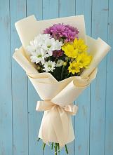 Букет цветов из:  Хризантемы в Грабово