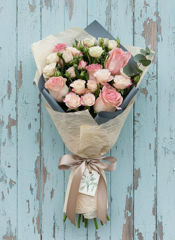 Букет цветов из: Розы в Грабово