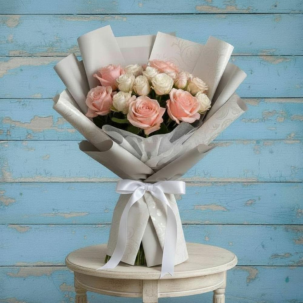 Букет цветов из: Розы в Грабово