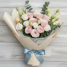 Букет цветов из:  Лизиантусы в Грабово