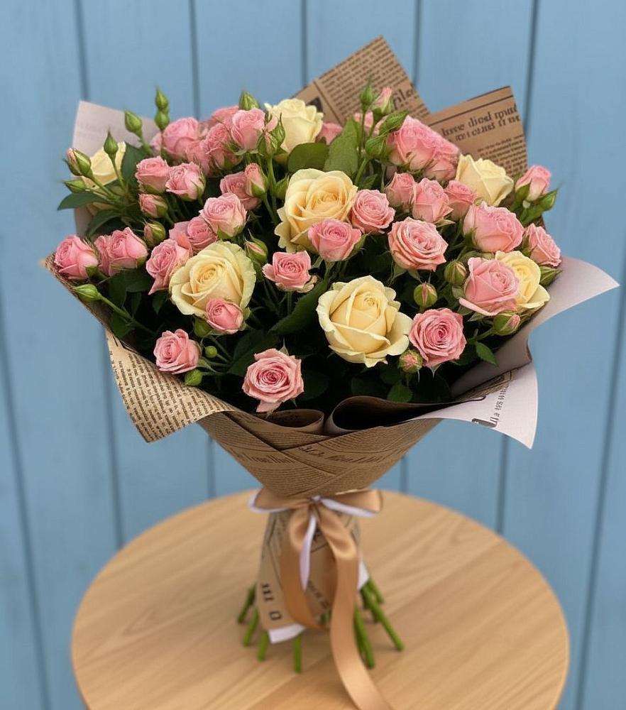 Букет цветов из: Розы в Грабово