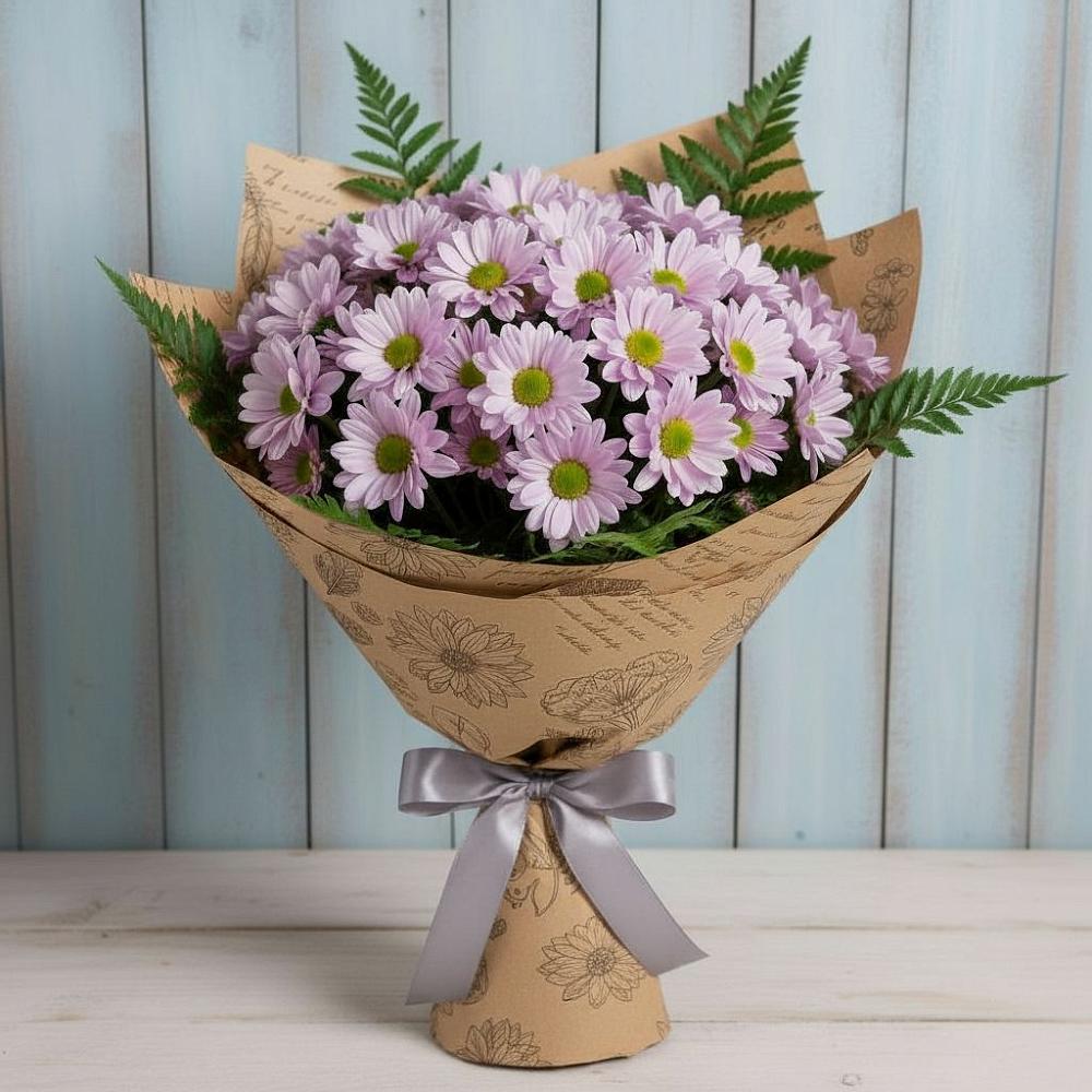 Букет цветов из: Хризантемы в Грабово