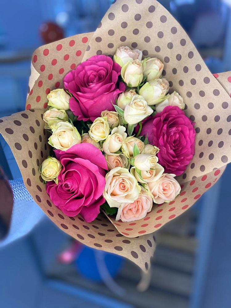 Букет цветов из: Розы в Грабово