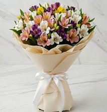 Букет цветов из:  Альстромерии в Грабово