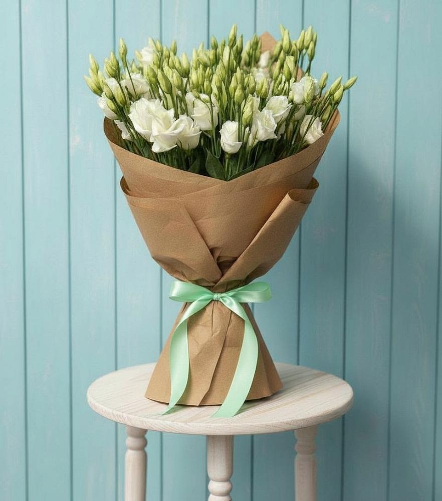 Букет цветов из: Лизиантусы в Грабово