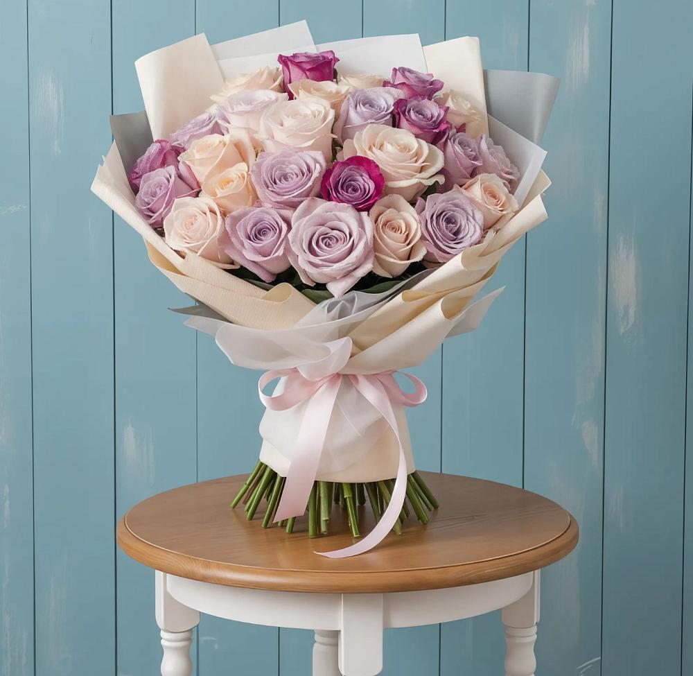 Букет цветов из: Розы в Грабово