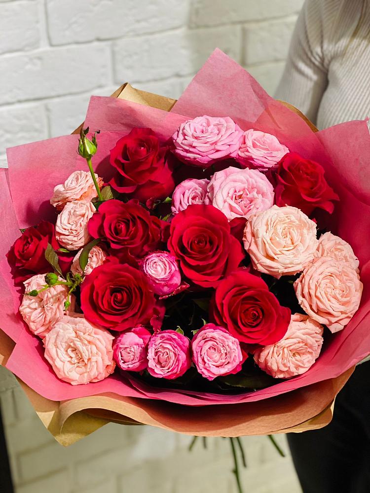 Букет цветов из: Розы в Грабово