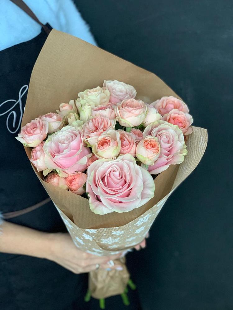 Букет цветов из: Хризантемы и Розы в Грабово