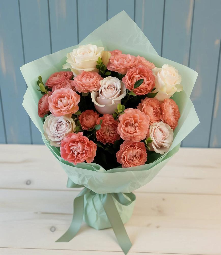 Букет цветов из: Розы в Грабово