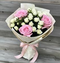 Букет цветов из:  Розы в Грабово