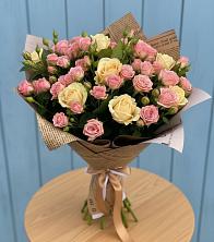 Букет цветов из:  Розы в Грабово