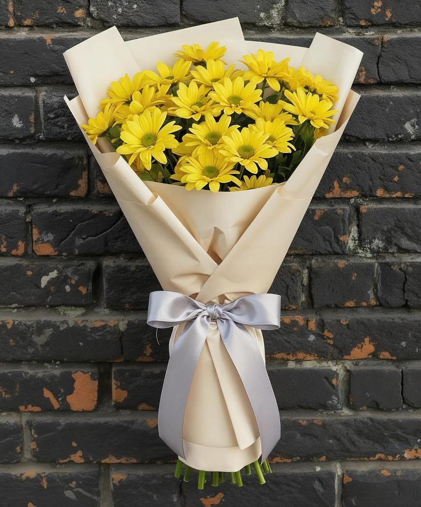 Букет цветов из: Хризантемы в Грабово
