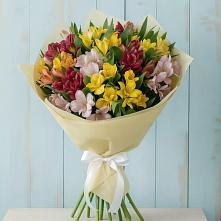 Букет цветов из:  Альстромерии в Грабово