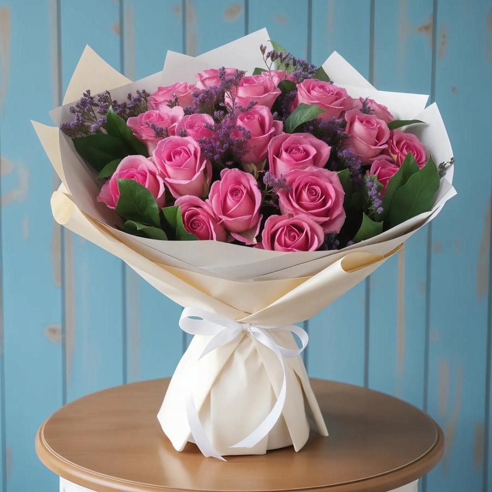 Букет цветов из: Розы в Грабово