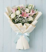 Букет цветов из:  Лилии в Грабово