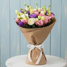 Букет цветов из:  Лизиантусы в Грабово